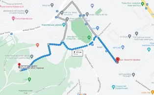 Як дістатися Інституту судової психіатрії МОЗ України