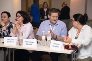 Зображення Ціомік Олійник Сидоренко на тренінгу з документування катувань і сексуального насильства 22-25.07.2025