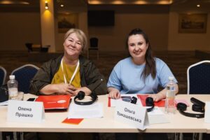 Зображення Прашко на тренінгу з документування катувань і сексуального насильства 22-25.07.2025